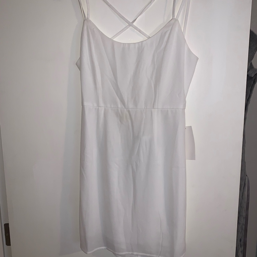 White bodycon